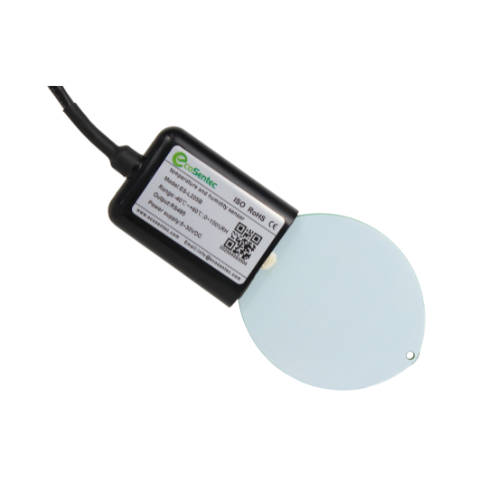 Leaf temperature moisture sensor