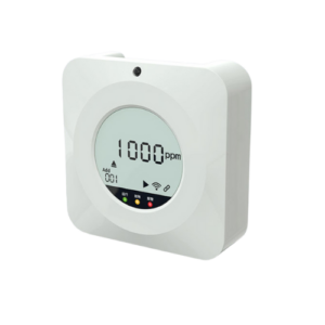 Liquid crystal LCD gas sensor