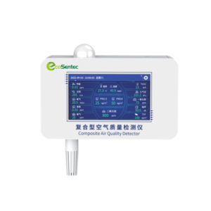 Touch LCD air and gas sensor