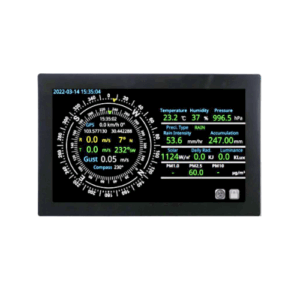 WIFI data logger display console