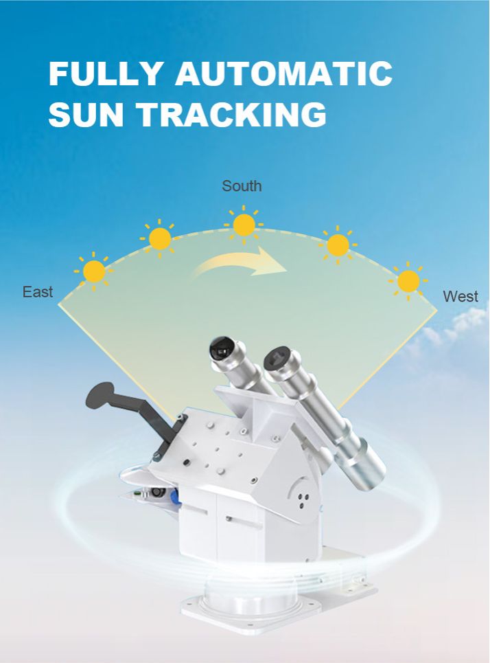 ES-S228TM Automatic Tracking Solar Radiation Sensor