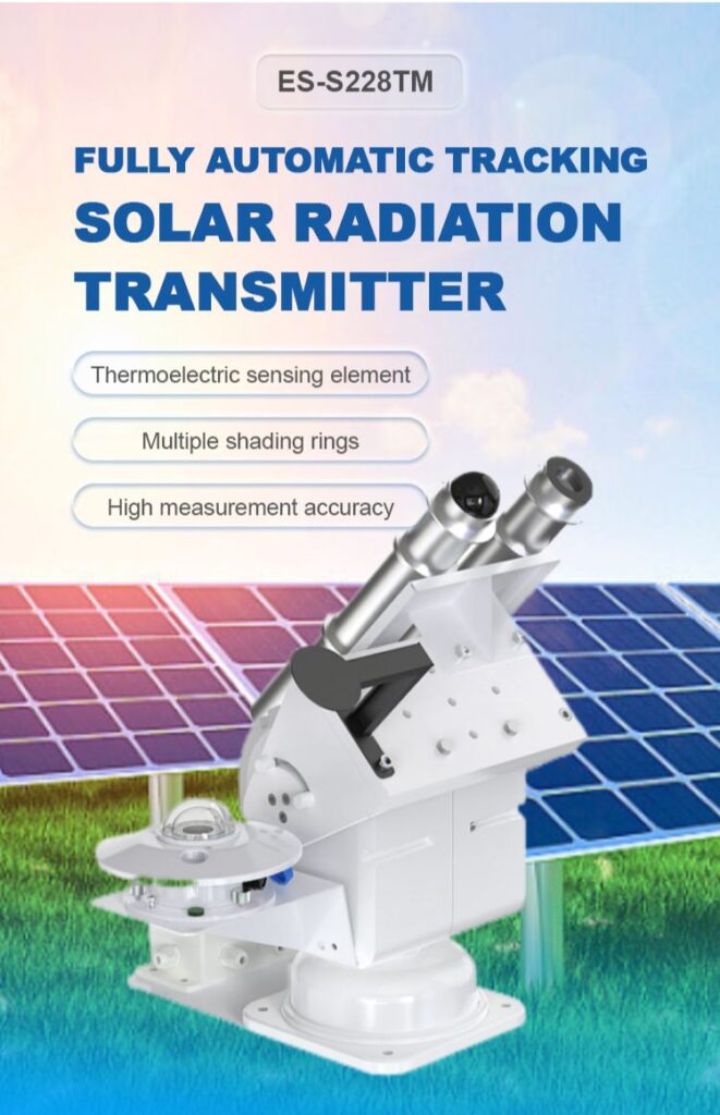 ES-S228TM Automatic Tracking Solar Radiation Sensor main