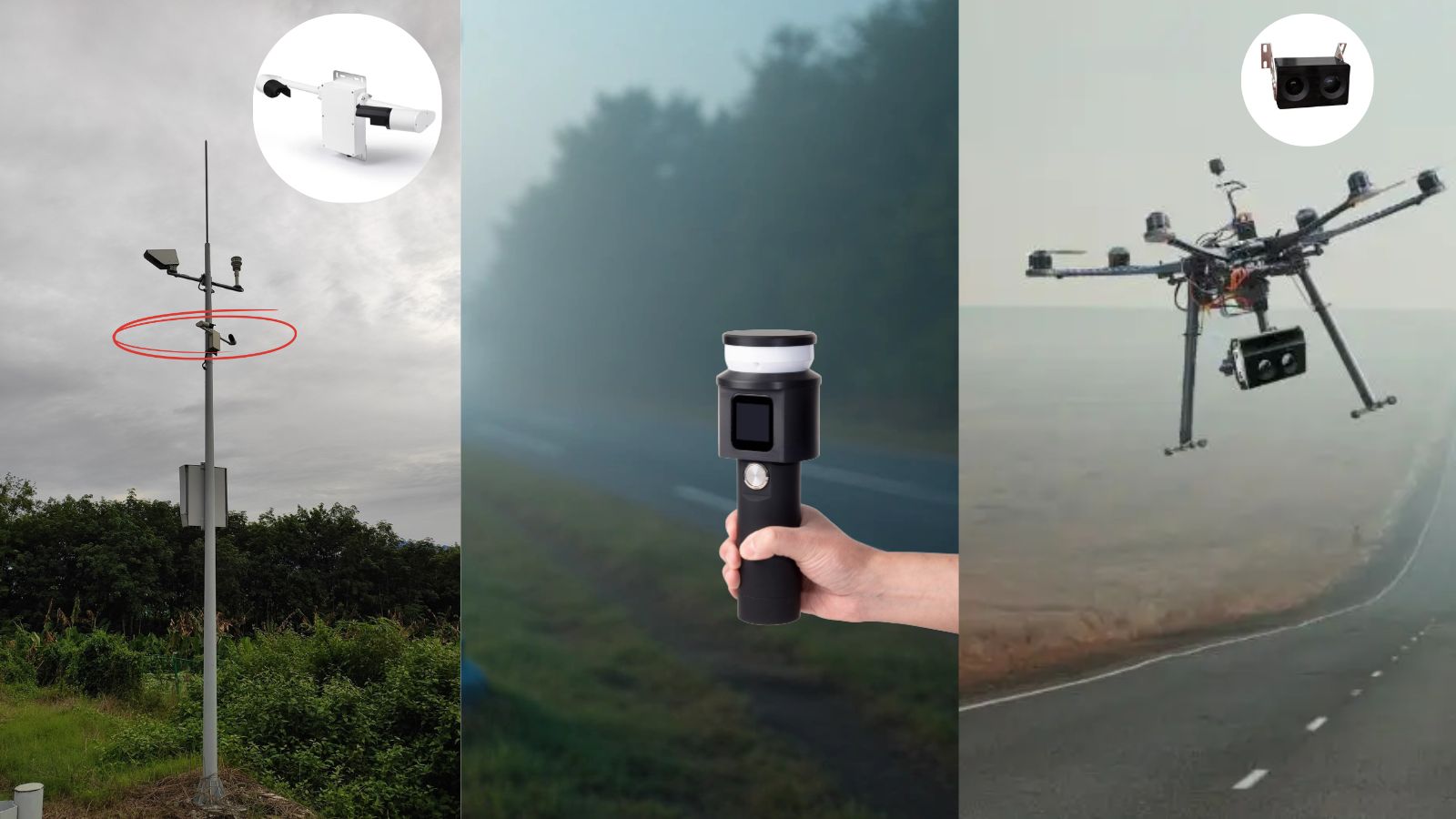 How Is Visibility Measured, ecosentec visibility meters, visibility sensors