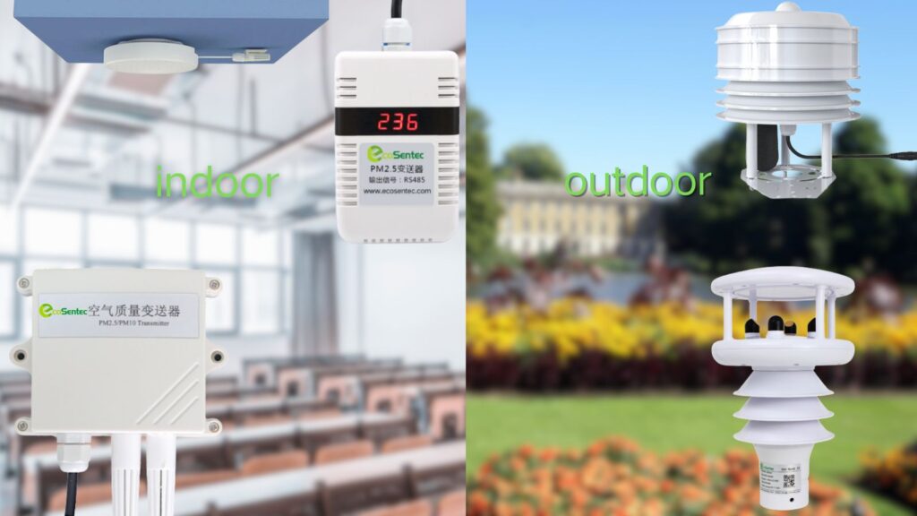 indoor and outdoor Particulate Matter Sensors